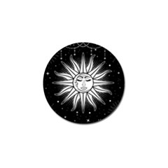 Sun Moon Star Universe Space Golf Ball Marker (10 Pack) by Ravend