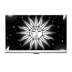 Sun Moon Star Universe Space Business Card Holder by Ravend