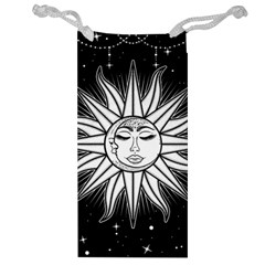 Sun Moon Star Universe Space Jewelry Bag by Ravend