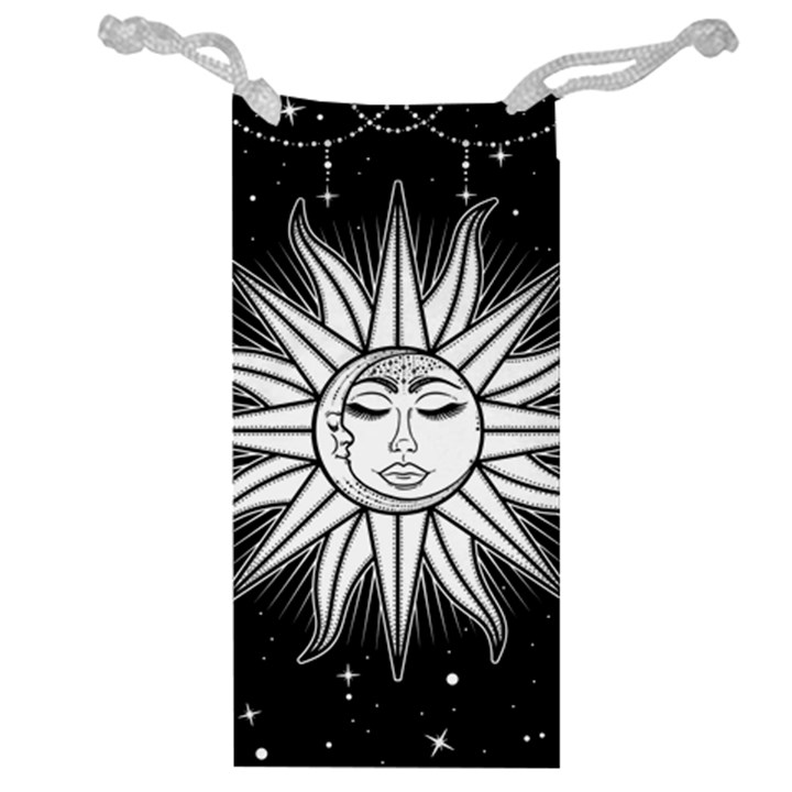 Sun Moon Star Universe Space Jewelry Bag