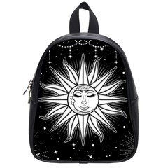 Sun Moon Star Universe Space School Bag (small) by Ravend