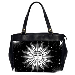 Sun Moon Star Universe Space Oversize Office Handbag (2 Sides) by Ravend