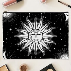 Sun Moon Star Universe Space Cosmetic Bag (xxxl) by Ravend