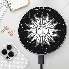 Sun Moon Star Universe Space Wireless Fast Charger(white) by Ravend