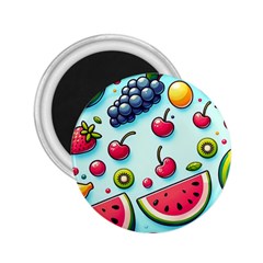 Fruits Sweet Pattern 2 25  Magnets by Ravend