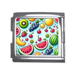 Fruits Sweet Pattern Mega Link Italian Charm (18mm) Front