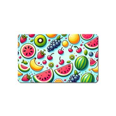 Fruits Sweet Pattern Magnet (name Card) by Ravend