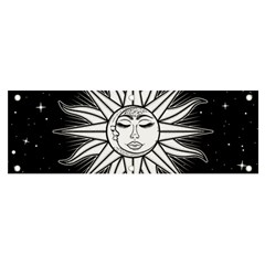 Sun Moon Star Universe Space Banner And Sign 6  X 2 