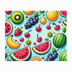 Fruits Sweet Pattern Small Glasses Cloth by Ravend