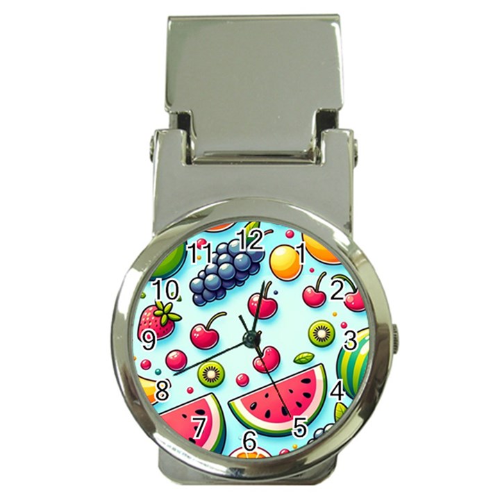 Fruits Sweet Pattern Money Clip Watches