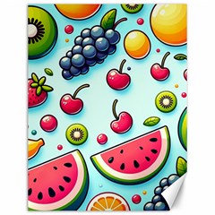 Fruits Sweet Pattern Canvas 12  X 16  by Ravend