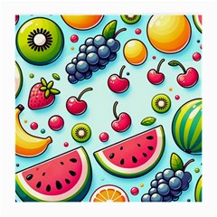 Fruits Sweet Pattern Medium Glasses Cloth (2 Sides) by Ravend