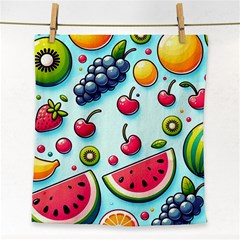 Fruits Sweet Pattern Face Towel by Ravend