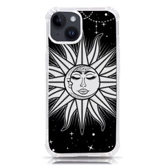 Sun Moon Star Universe Space Iphone 14 Tpu Uv Print Case by Ravend