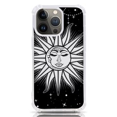 Sun Moon Star Universe Space Iphone 13 Pro Tpu Uv Print Case by Ravend