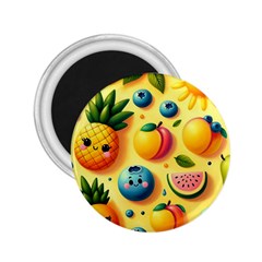 Fruits Fresh Sweet Pattern 2 25  Magnets by Ravend