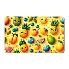 Fruits Fresh Sweet Pattern Magnet (rectangular) by Ravend