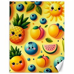 Fruits Fresh Sweet Pattern Canvas 18  X 24 