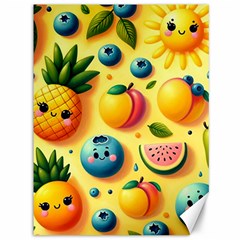 Fruits Fresh Sweet Pattern Canvas 36  X 48  by Ravend