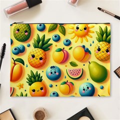 Fruits Fresh Sweet Pattern Cosmetic Bag (xl) by Ravend