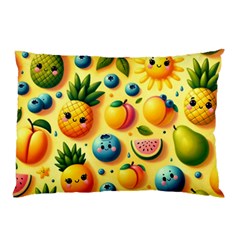 Fruits Fresh Sweet Pattern Pillow Case (two Sides) by Ravend