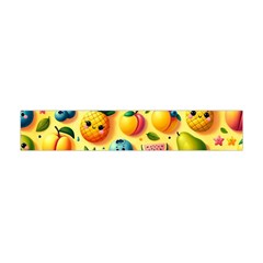 Fruits Fresh Sweet Pattern Premium Plush Fleece Scarf (mini) by Ravend