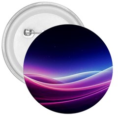 Cosmic Galaxy Quantum Art Nature 3  Buttons by Ravend