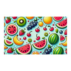 Fruits Sweet Pattern Banner And Sign 5  X 3  by Ravend