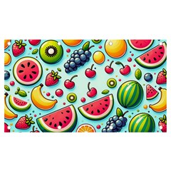 Fruits Sweet Pattern Banner And Sign 7  X 4  by Ravend