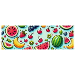 Fruits Sweet Pattern Banner And Sign 9  X 3  by Ravend