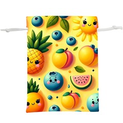 Fruits Fresh Sweet Pattern Lightweight Drawstring Pouch (xl) by Ravend