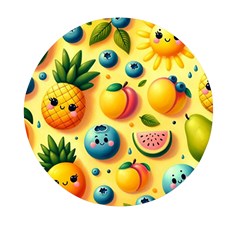 Fruits Fresh Sweet Pattern Mini Round Pill Box (pack Of 3) by Ravend