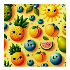 Fruits Fresh Sweet Pattern Banner And Sign 4  X 4  by Ravend