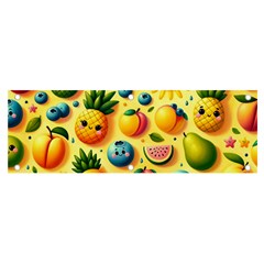 Fruits Fresh Sweet Pattern Banner And Sign 6  X 2 