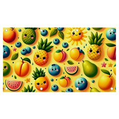 Fruits Fresh Sweet Pattern Banner And Sign 7  X 4  by Ravend