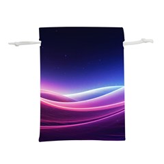 Cosmic Galaxy Quantum Art Nature Lightweight Drawstring Pouch (m) by Ravend