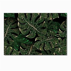 Monstera Plant Tropical Jungle Postcards 5  X 7  (pkg Of 10) by Ravend