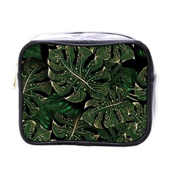 Monstera Plant Tropical Jungle Mini Toiletries Bag (one Side) by Ravend