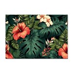 Flowers Monstera Foliage Tropical Sticker A4 (10 pack) Front