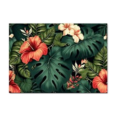 Flowers Monstera Foliage Tropical Sticker A4 (100 Pack) by Ravend