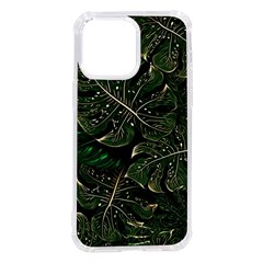 Monstera Plant Tropical Jungle Iphone 14 Pro Max Tpu Uv Print Case by Ravend