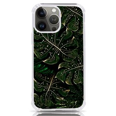 Monstera Plant Tropical Jungle Iphone 13 Pro Max Tpu Uv Print Case by Ravend