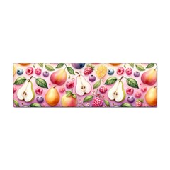 Fruits Apple Strawberry Raspberry Sticker (bumper) by Ravend