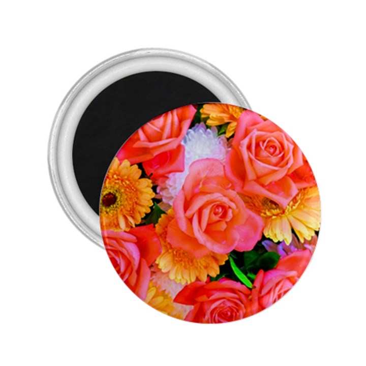 Bouquet Floral Blossom Anniversary 2.25  Magnets