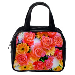 Bouquet Floral Blossom Anniversary Classic Handbag (one Side) by Ravend