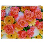 Bouquet Floral Blossom Anniversary Cosmetic Bag (XXXL) Back