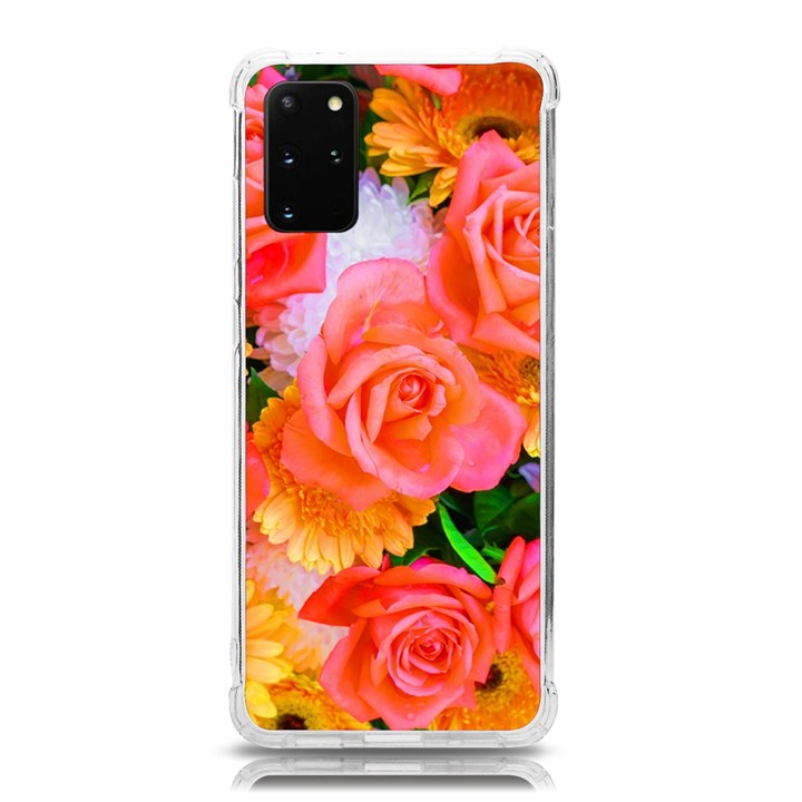 Bouquet Floral Blossom Anniversary Samsung Galaxy S20Plus 6.7 Inch TPU UV Case