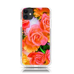 Bouquet Floral Blossom Anniversary Iphone 11 Tpu Uv Print Case by Ravend