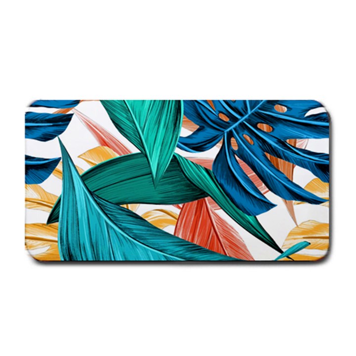 Leaves Tropical Exotic Green Plant Medium Bar Mat