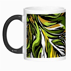 Foliage Pattern Texture Background Morph Mug by Ravend